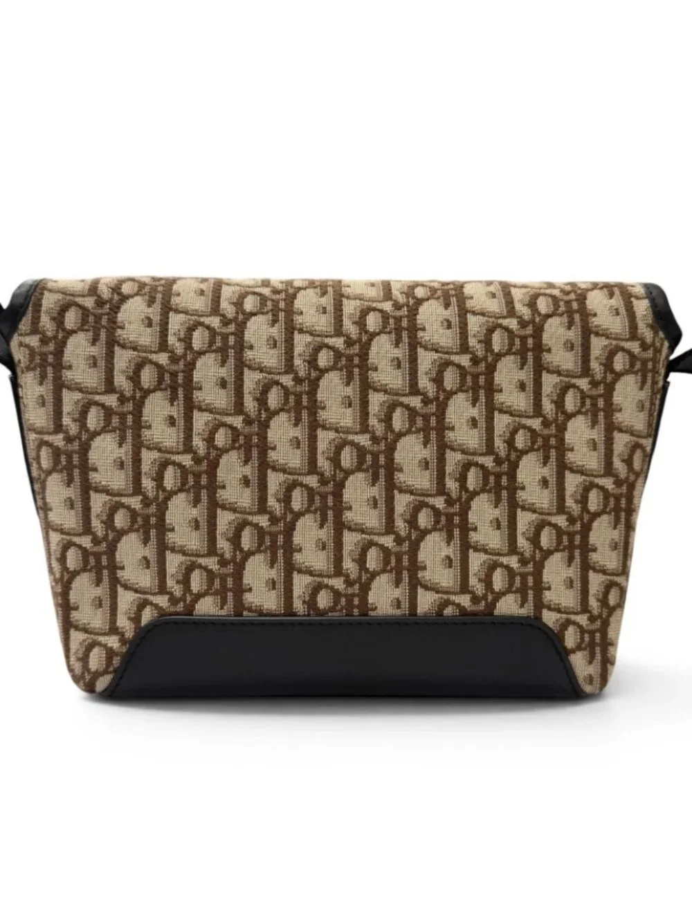 Dior Homme Messenger Bag with Flap Mini Leather Oblique